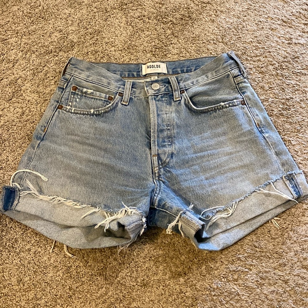 AGOLDE Parker cuffed shorts